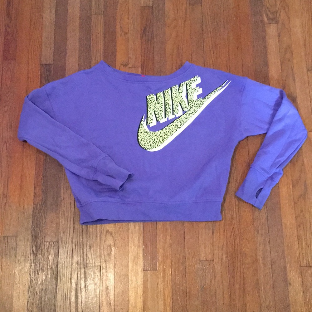 Nike crop top sweater